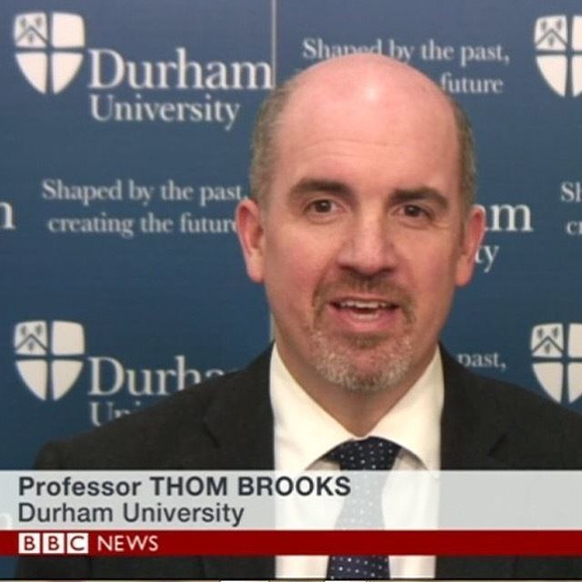 Thom Brooks Thom Brooks Author Broadcaster Policy Advisor Public Speaker