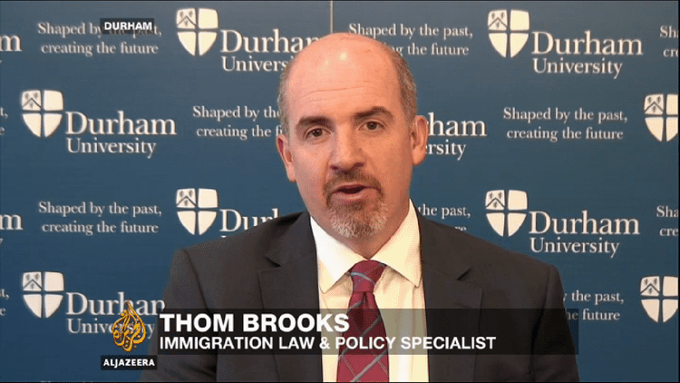 Thom Brooks Thom Brooks Author Broadcaster Policy Advisor Public Speaker