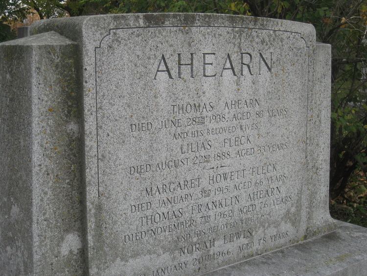 Thomas Ahearn Thomas Ahearn 1855 1938 Find A Grave Memorial