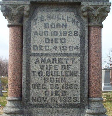 Thomas B. Bullene Thomas B Bullene 1828 1894 Find A Grave Memorial