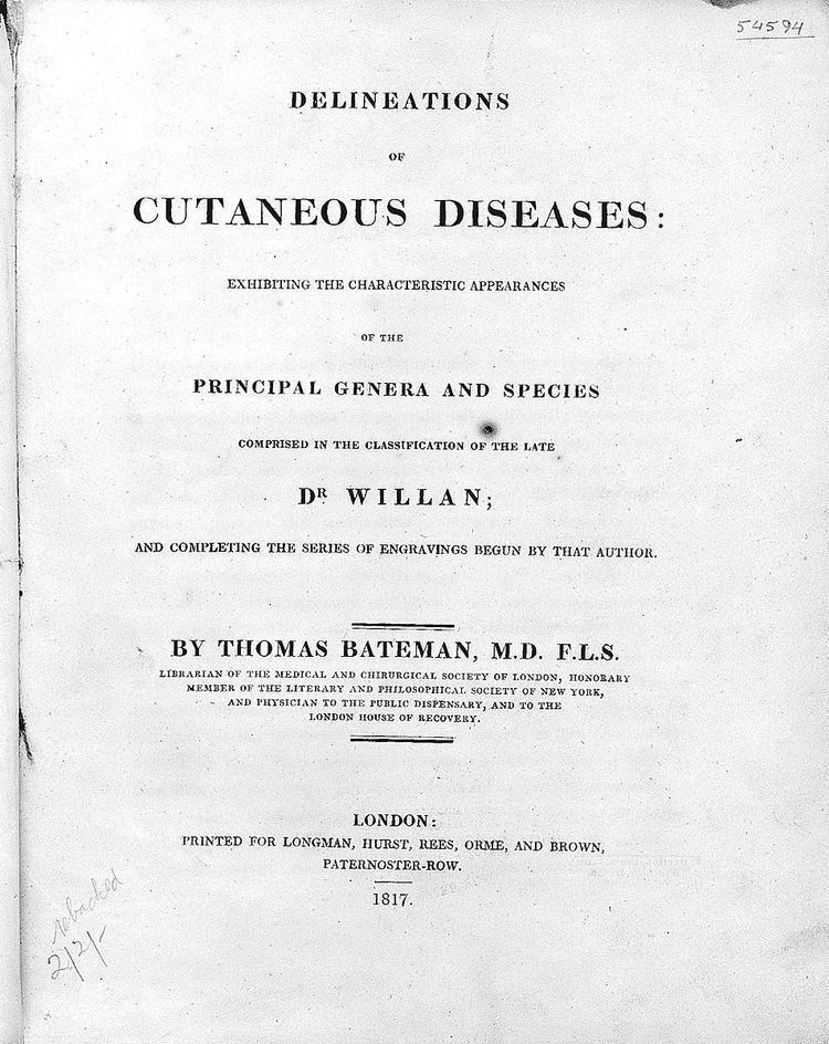 Thomas Bateman (physician)