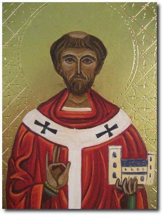 Thomas Becket elenis hand painted icons