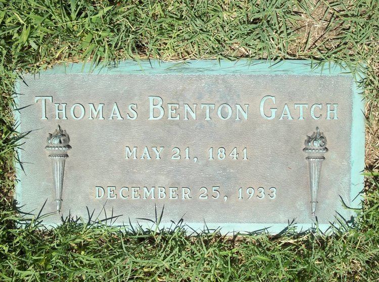 Thomas Benton Gatch Thomas Benton Gatch 1841 1933 Find A Grave Memorial