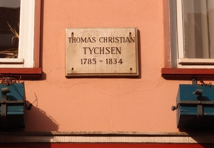 Thomas Christian Tychsen Thomas Christian Tychsen Wikipedia