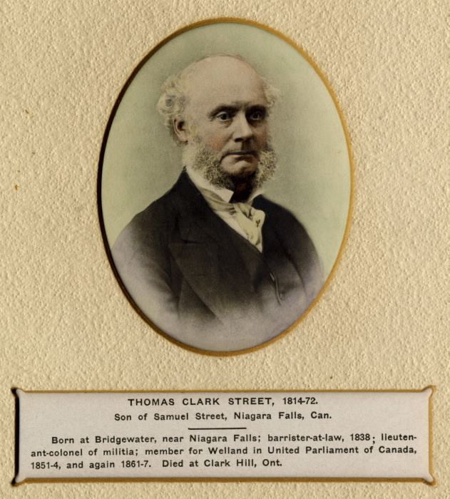 Thomas Clark (Upper Canada) Biography STREET THOMAS CLARK Volume X 18711880 Dictionary