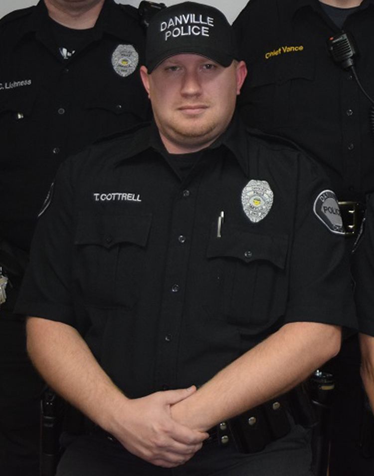 Thomas Cottrell Danville Officer Thomas Cottrell Shot Dead Weapon and Cruiser
