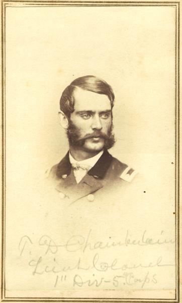 Thomas Davee Thomas Davee Chamberlain The Forgotten Brother The Civil War