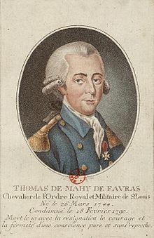 Thomas de Mahy, marquis de Favras httpsuploadwikimediaorgwikipediacommonsthu