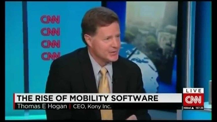 Thomas E. Hogan CNN The Rise of Mobility Software Thomas E Hogan CEO Kony Inc