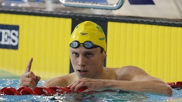 Thomas Fraser-Holmes Thomas FraserHolmes wins 200m freestyle with help from