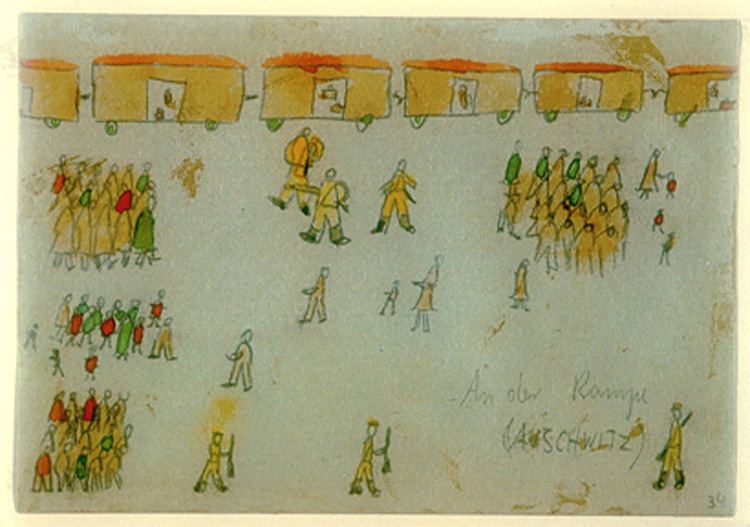 Thomas Geve Les enfants dans la Shoah Les dessins de Thomas Geve