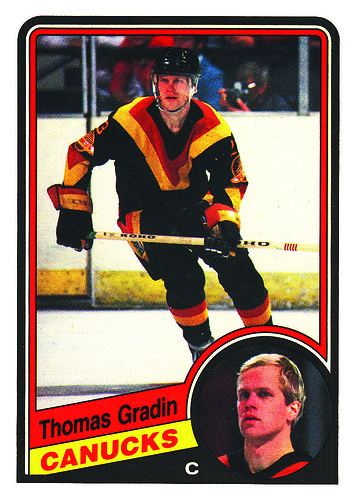 Thomas Gradin Gradin tribute in Canucks Ring of Honour thewantlistca