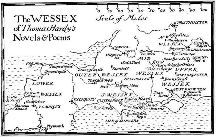 Thomas Hardy's Wessex Thomas Hardy39s Wessex Wikipedia