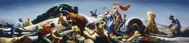 Thomas Hart Benton (painter) Achelous and Hercules Wikipedia the free encyclopedia