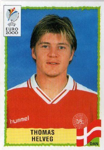Thomas Helveg DENMARK Thomas Helveg 326 EURO 2000 Panini Football Sticker