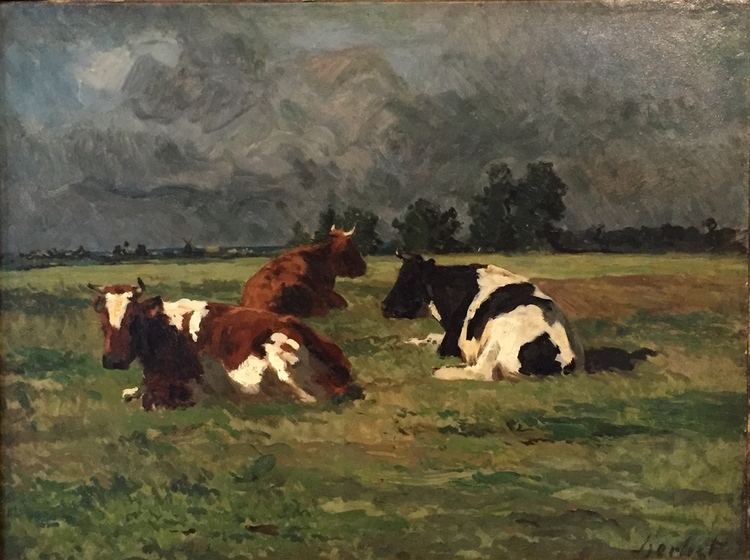 Thomas Herbst (painter) In tails to the cows Thomas Herbst the forgotten Impressionist