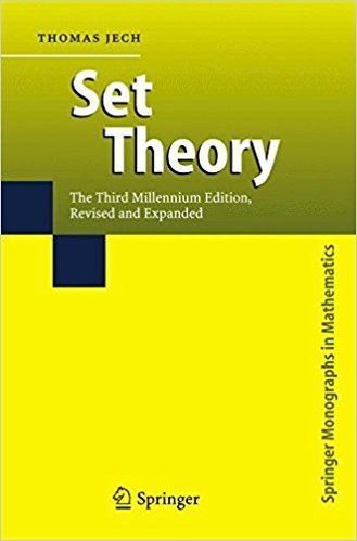Thomas Jech Set Theory Thomas Jech 9783540440857 Amazoncom Books