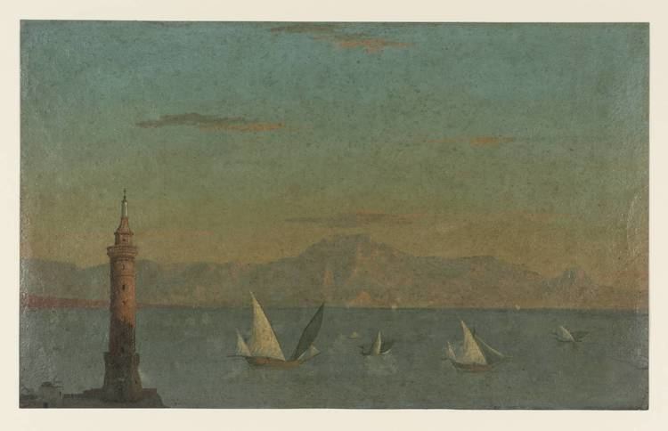 Thomas Jones (artist) Naples Buildings on a Cliff Top Thomas Jones 1782 Tate