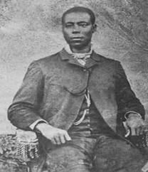 Thomas L. Jennings (January 1, 1791 – February 13, 1856) was an African-American inventor, tradesman, entrepreneur, and abolitionist in New York City, New York. Thomas with a serious face while sitting on a chair, wearing a coat, vest and pants.
