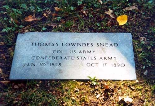 Thomas Lowndes Snead Thomas Lowndes Snead 1828 1890 Find A Grave Memorial