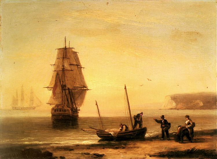 Thomas Luny Thomas Luny Paintings Oil Paintings amp Reproductions page1