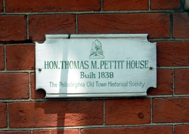 Thomas M. Pettit Thomas M Pettit House built 1838 atlasoakflooring