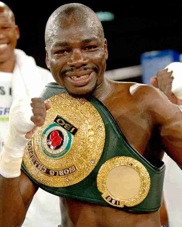 Thomas Mashaba 67 Thomas Mashaba IBO Junior Featherweight Champion 22 May 2004