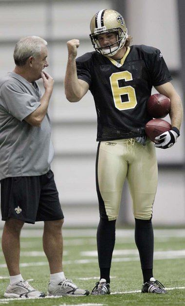 Thomas Morstead New Orleans Saints punter Thomas Morstead well on his way