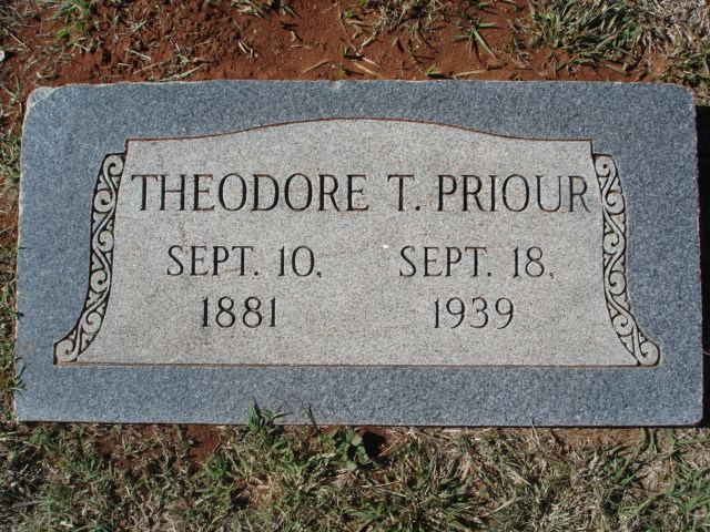 Thomas Priour Theodore Thomas Priour 1881 1939 Find A Grave Memorial