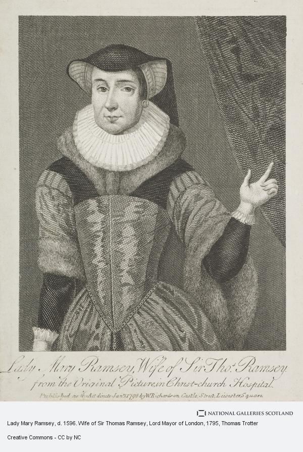 Thomas Ramsey (mayor) Lady Mary Ramsey d 1596 Wife of Sir Thomas Ramsey Lord Mayor of