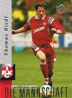 Thomas Riedl Card 15 Thomas Riedl Upper Deck 1FC Kaiserslautern 1998