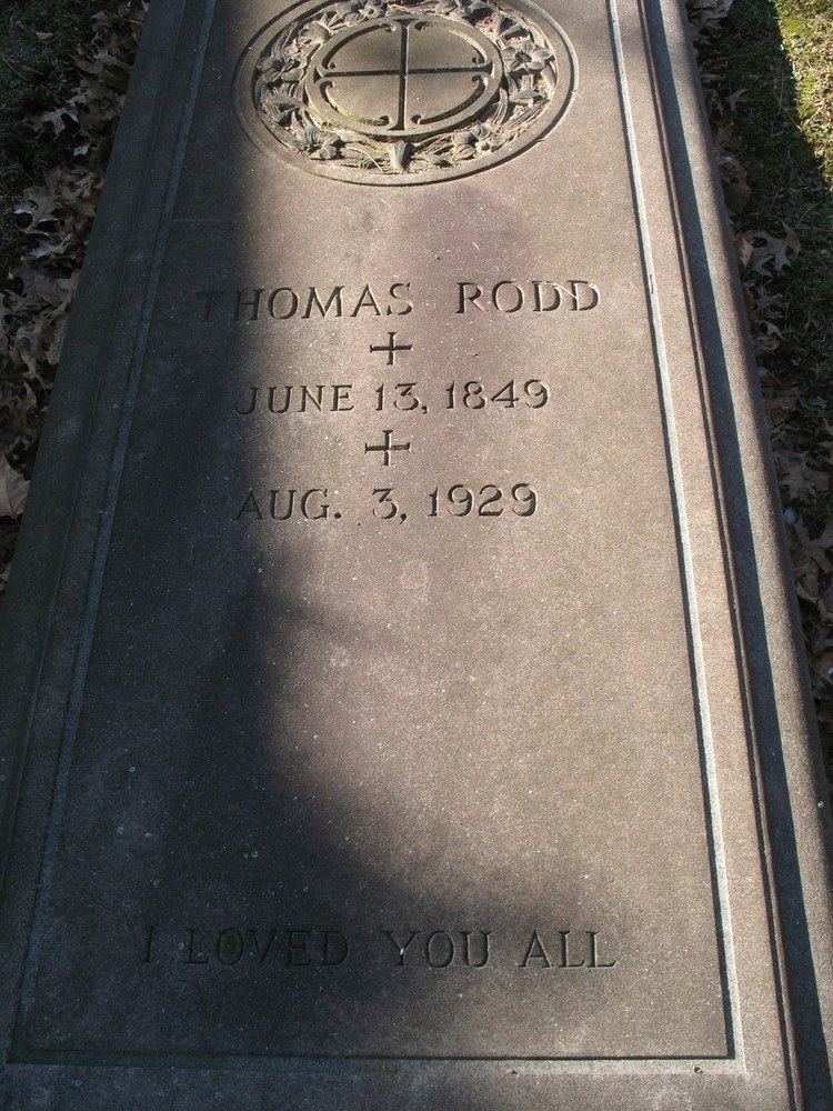 Thomas Rodd Thomas Rodd 1849 1929 Find A Grave Memorial