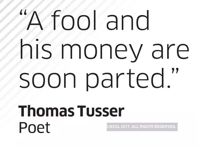 Thomas Tusser Quote by Thomas Tusser February 2017 The Economic Times