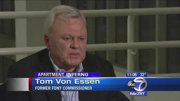 Thomas Von Essen Former FDNY Commissioner Tom Von Essen on volunteer firefighters in