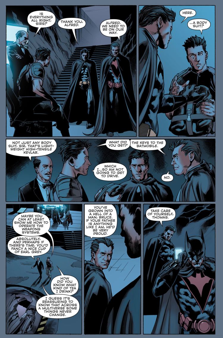Thomas Wayne Batman Meets His Father Who39s Also Batman Comicnewbies
