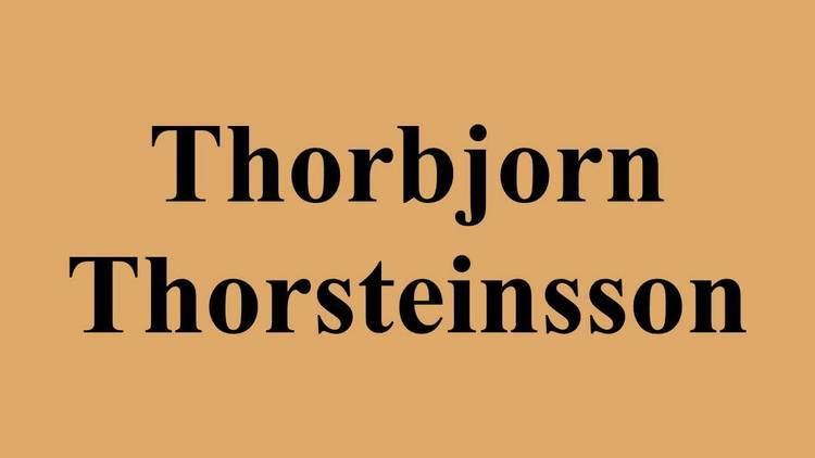 Thorbjorn Thorsteinsson Thorbjorn Thorsteinsson YouTube