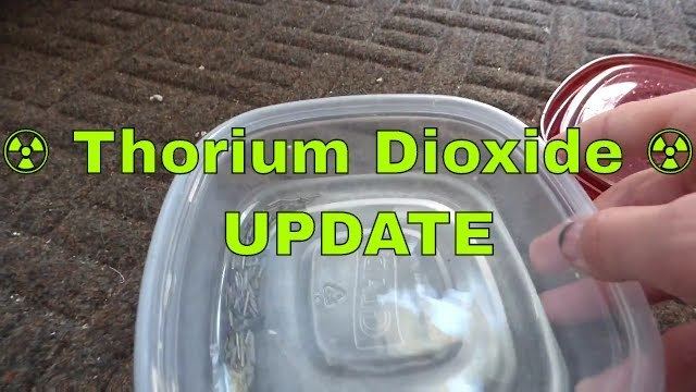 Thorium dioxide Thorium Dioxide Extraction UPDATE 7 Radioactive Series