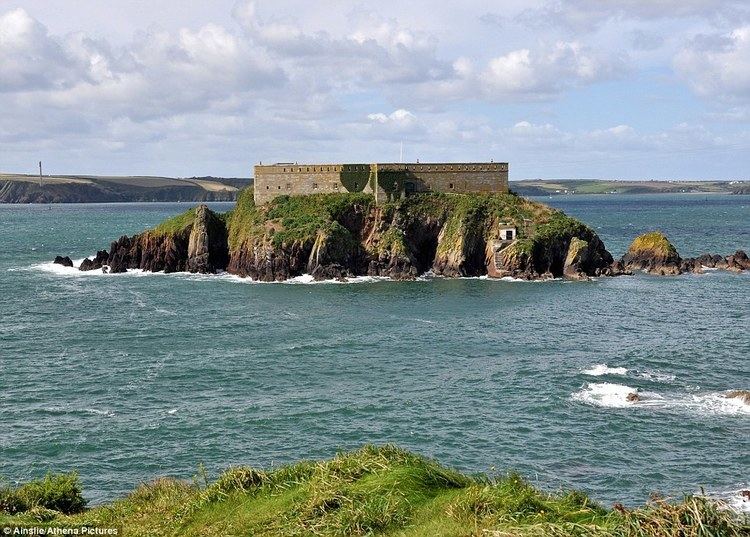 Thorn Island Thorn Island in Pembrokeshire Wales has been put on the market for