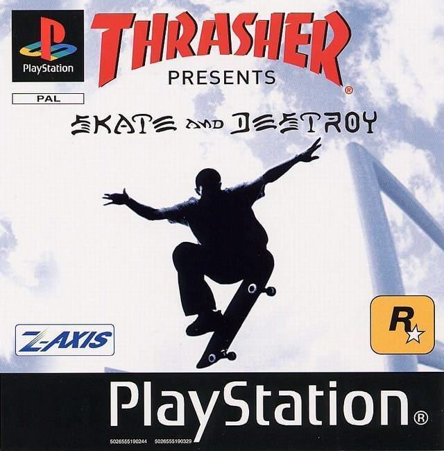 Thrasher Presents Skate and Destroy Thrasher Presents Skate and Destroy Box Shot for PlayStation GameFAQs