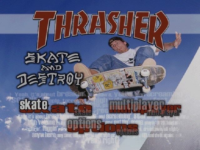 Thrasher Presents Skate and Destroy Picture of Thrasher Presents Skate and Destroy