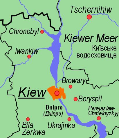 Threat of the Dnieper reservoirs