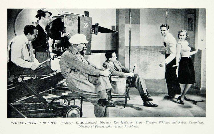 1936 Print Three Cheers for Love Movie Camera Set Filming Robert