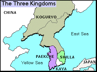 three kingdoms of korea