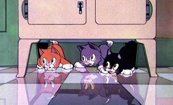 Three Orphan Kittens movie scenes Three Orphan Kittens 1935 
