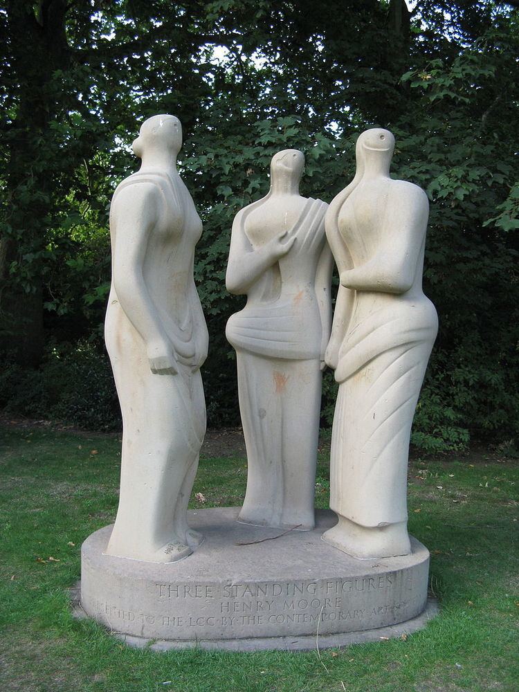 Three Standing Figures 1947