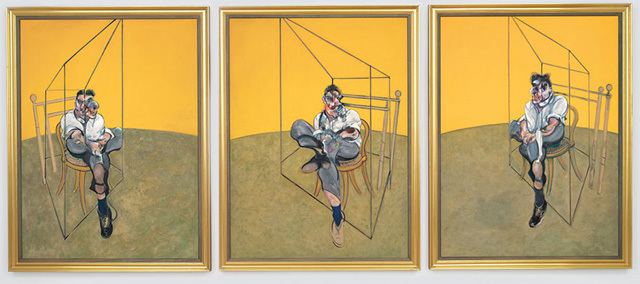 Three Studies of Lucian Freud Francis Bacon Triptych Breaks World Auction Record at 1424M
