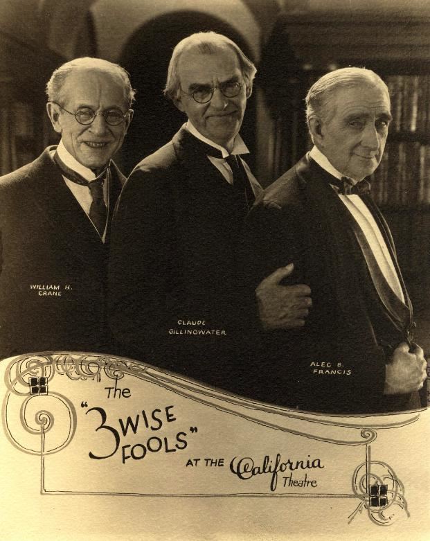THREE WISE FOOLS 1923