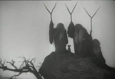 The Three Witches in Orson Welles' controversial 1948 film adaptation