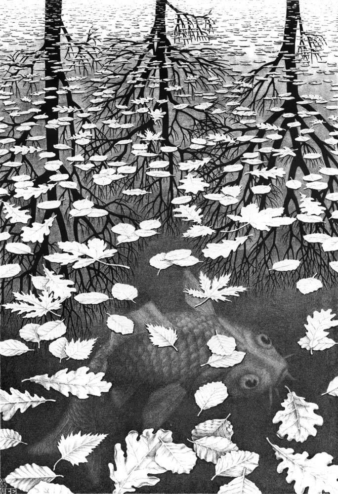Three Worlds (Escher) Three Worlds by MC Escher Facts amp History of the Painting