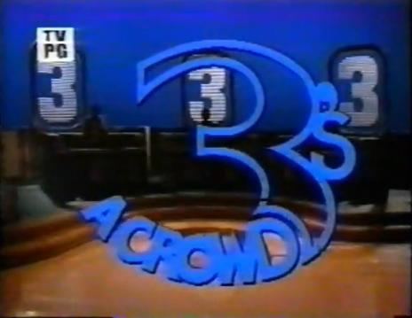 Three's a Crowd (game show) wwwgameshowgarbagecomPicturesInductionsThree